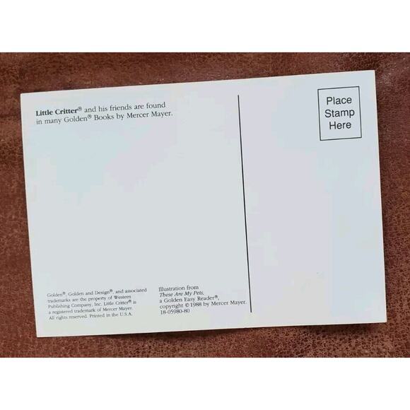 3 Little Critter Approximately 4 Inch X 6 Inch Post Cards Mercer Mayer USA - Picture 7 of 11